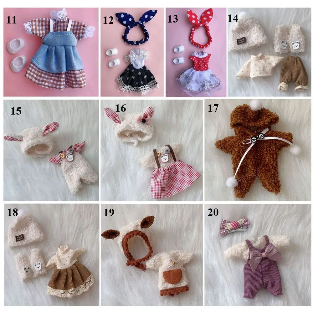misa　テディベア用　ウール2点 Dolls Dresses Doll Clothes Hat Animal Doll Outfit Clothes