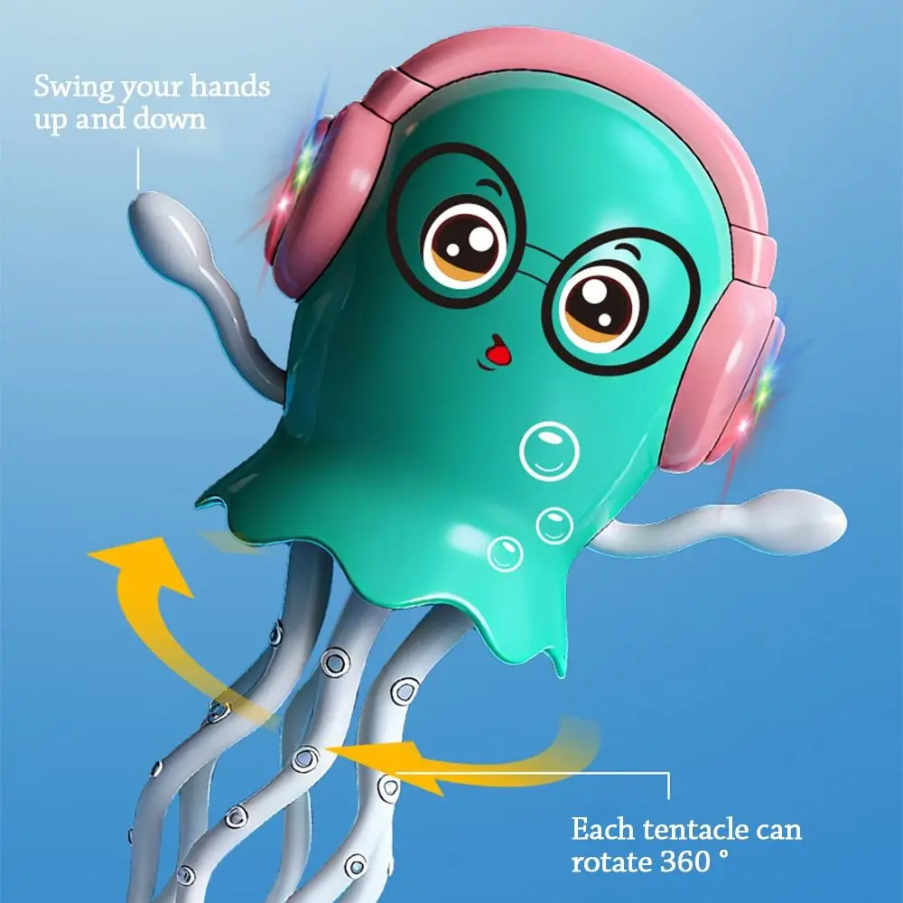 Funny Magic Inertia Dancing Octopus Toy Crawling Dancing Auto-Dance Octopus Toys Wiggly Wonder Octopus Toy Children's Gift