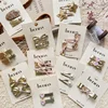 Korean Style New Sweet Golden Children Hairpin Cute Bow Girls Versatile Hair Accessories Baby Hair Clips Parent-child Headwear 5