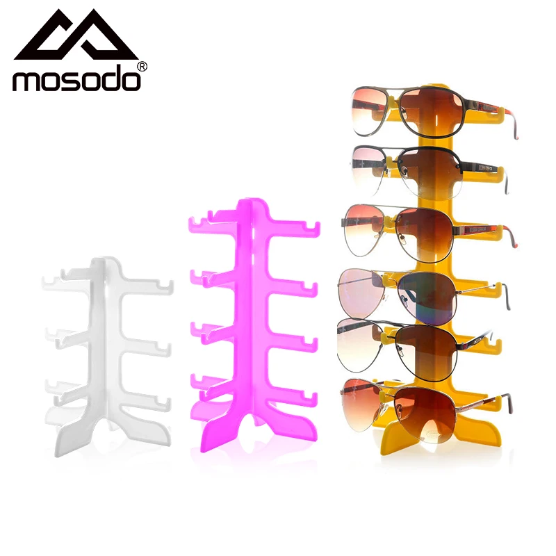 Glasses Display Rack Sun Glasses Shelves Transparent Colored Plastic ...