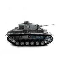 Mato 1/16  KIT RC Tank German Panzer III BB Shooting 1223 RC Model like Real Tank TH00654 2
