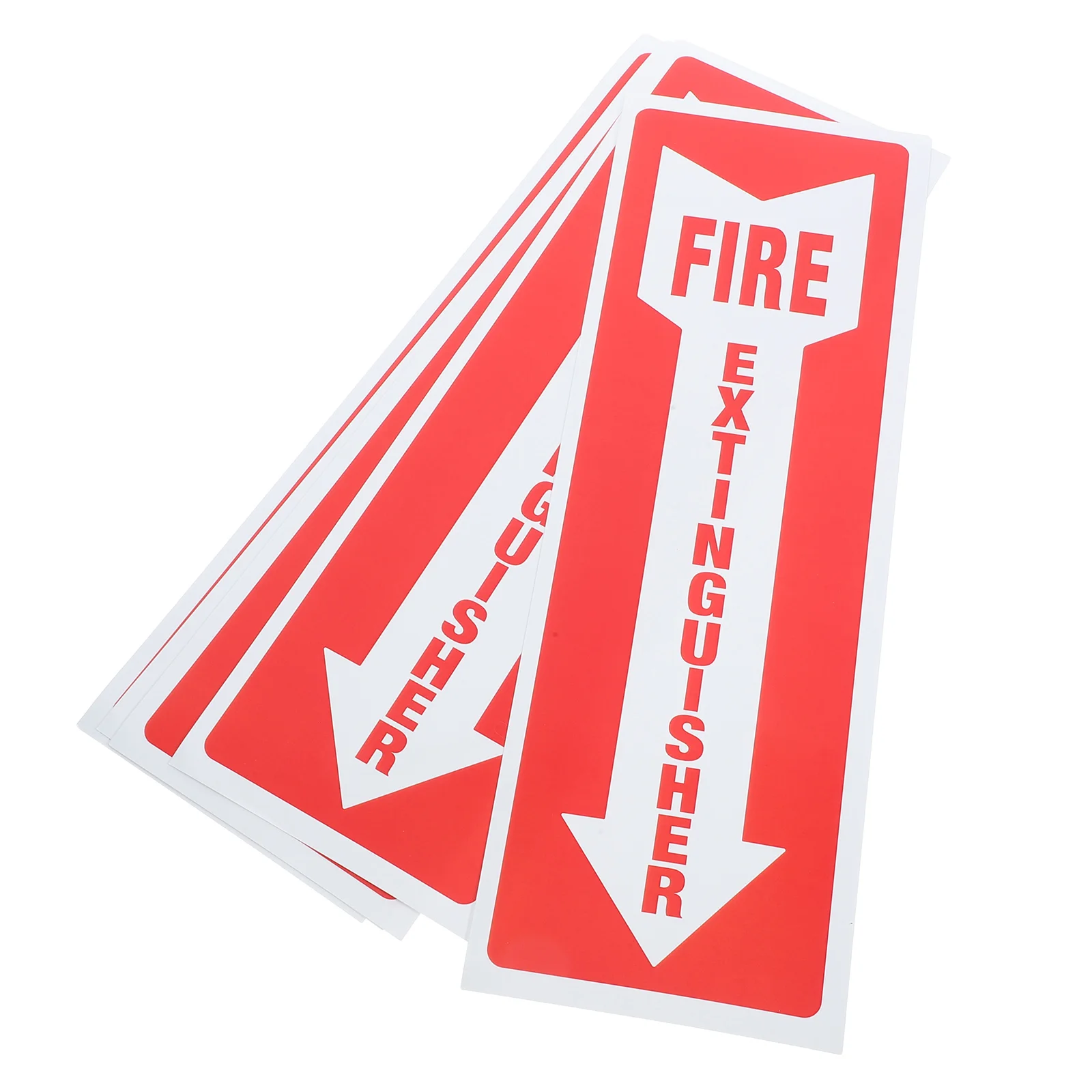 

8 pcs Fire Extinguisher Sign Self Adhesive Fire Extinguisher Sticker for Retail Store