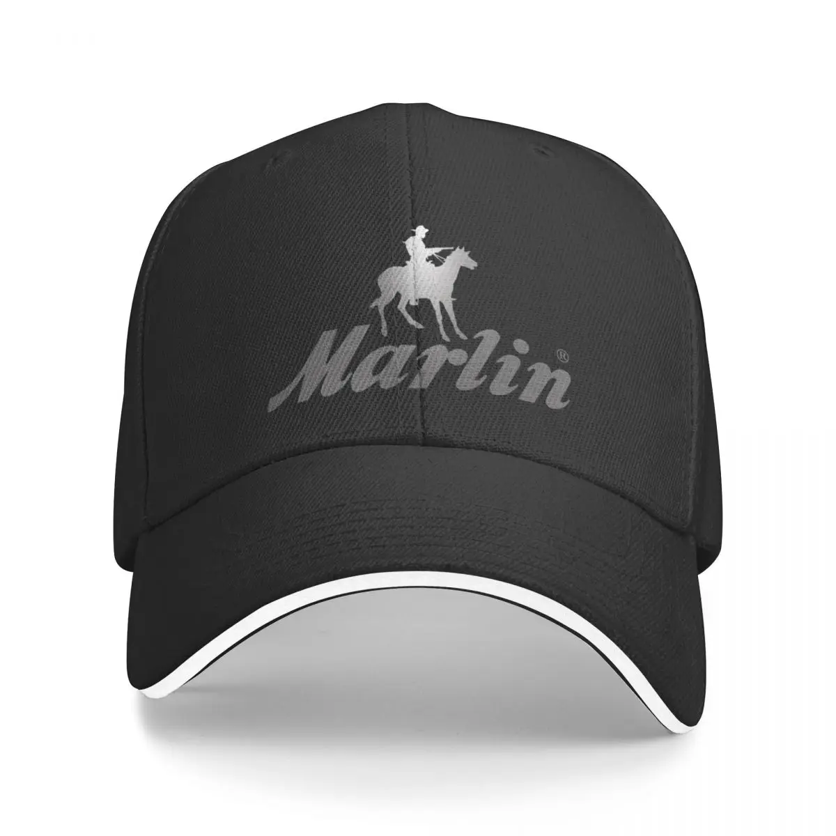 

Marlin Logo Baseball Cap Ball Cap Hat Man For The Sun Men's Women's