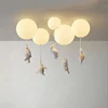 Modern Ceiling Chandelier Light Cartoon Lighting Creative Polar Bear LED Pendant Lamp Theme Hotel Kid Children Kindergarten 6