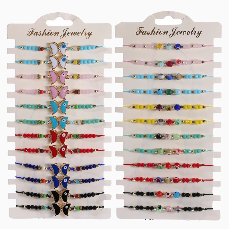 Pack De 16 Pulseras De Amistad Para Niñas – 12 Brazaletes Trenzados Y 4 Collares De Colores, Joyería Infantil Con Cuentas Y Figuras, Regalo Para Fiestas Y Cumpleaños