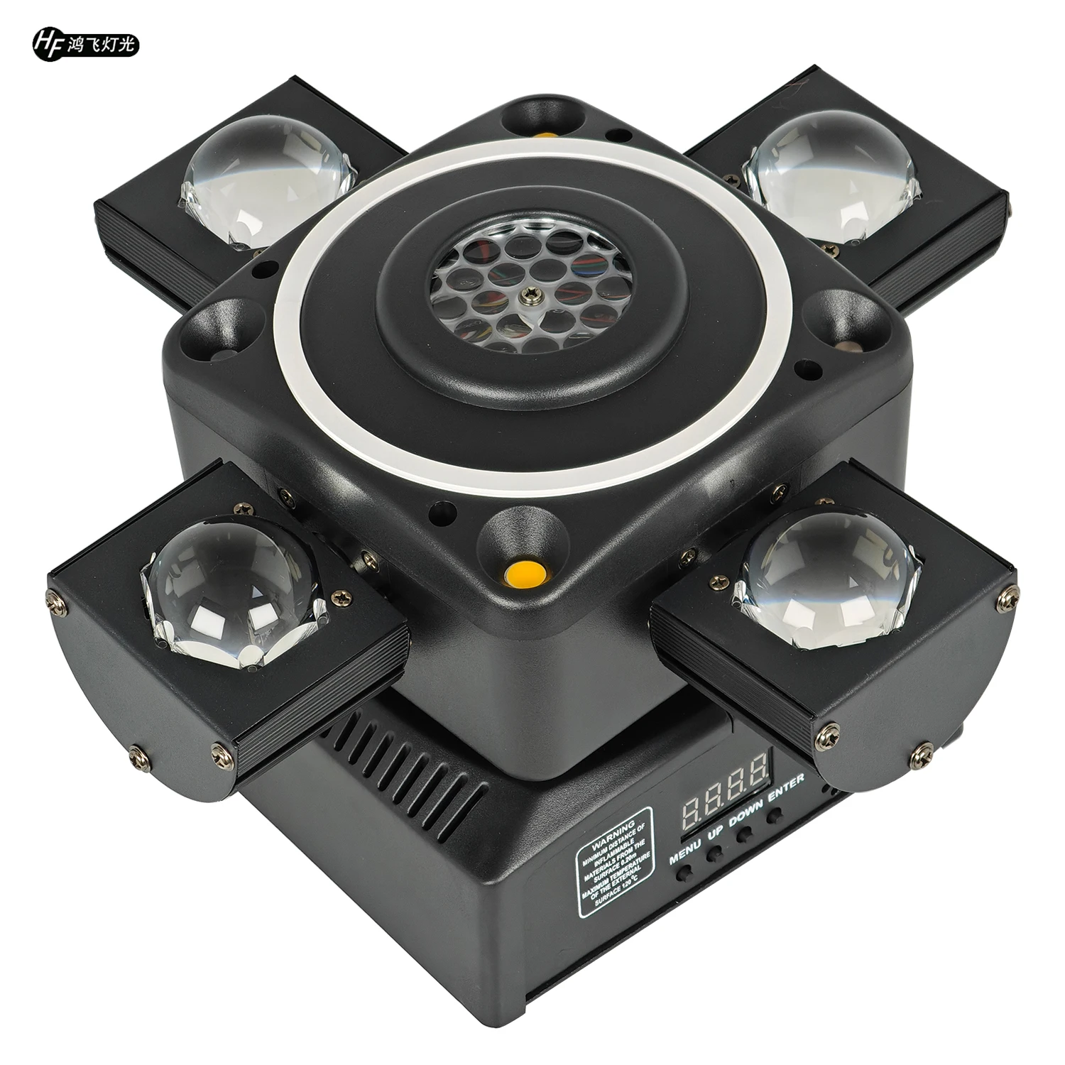 4x10W 4 Head Moving Head Beam Light 2 Beam+Laser+Strobe+aperture 5in1 Effect lights DMX512 Stage Lighting LED Club Light