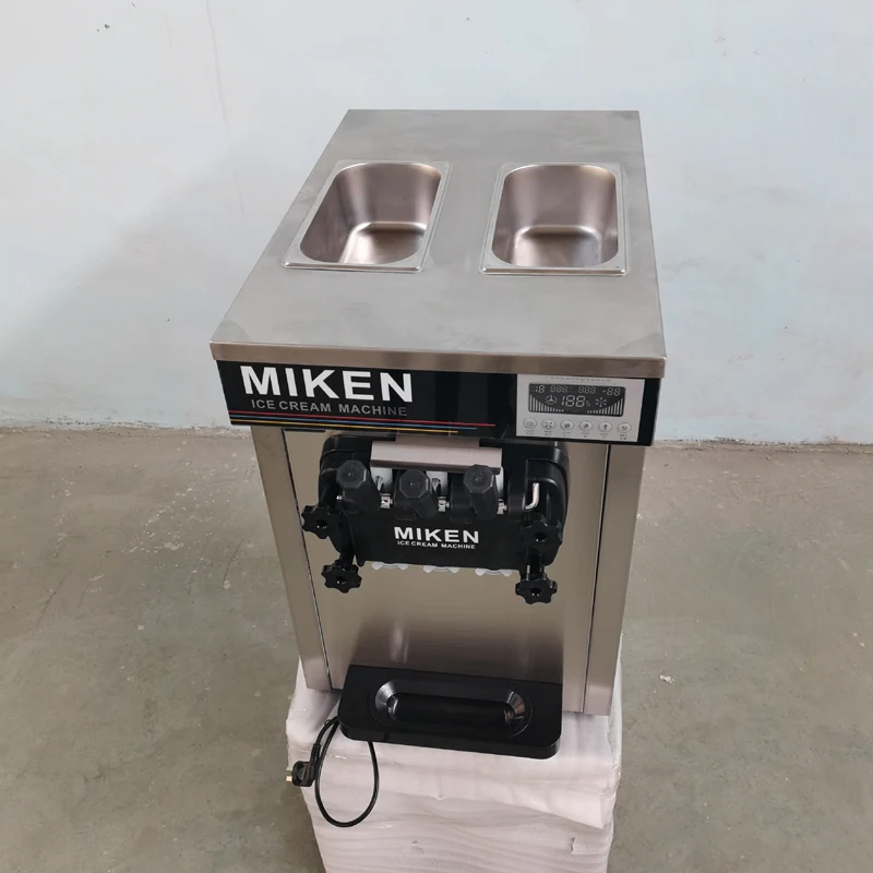 

Аппарат для приготовления мороженого и йогурта, из нержавеющей стали