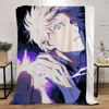 Gojo Satoru Home Interior Personalized Blanket Oversized 200x300 Luxury Blankets & Throws Knitted Plaid Microfiber Bedding Throw 3