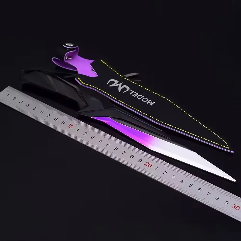 thumbnail image 1 of FC618/30cm Valorant Juego Periféricos Arma Modelo Singularity Cuchillo Juguete Espada Cosplay Metal Katana Romo y Seguro Regalos Para @FC8！, 1 of 5