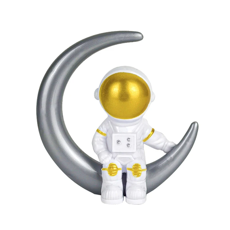 Weltraum Astronaut Raum Kuchen Topper Rakete Planet Kuchen Dekoration Spaß Dekorationen für Geburtstags feier Diycake Dekoration Set – Detail 5