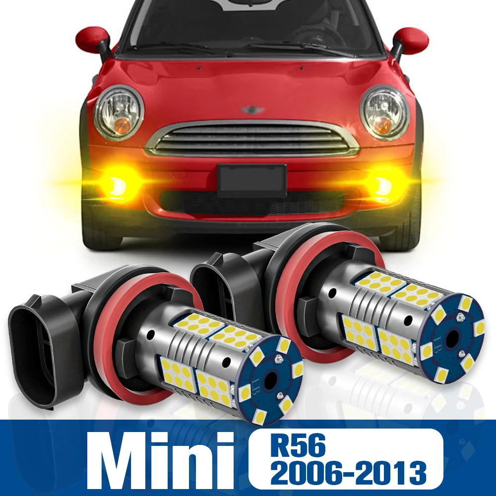 

2pcs LED Fog Light Blub Lamp Accessories Canbus For Mini Cooper R56 2006 2007 2008 2009 2010 2011 2012 2013