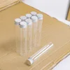6pcs Mini Glass Bottle with Aluminum Cap 5ml 10ml 15ml 20ml 25ml 30ml Glass Test Tube Jars Message Vials Decoration Containers 6