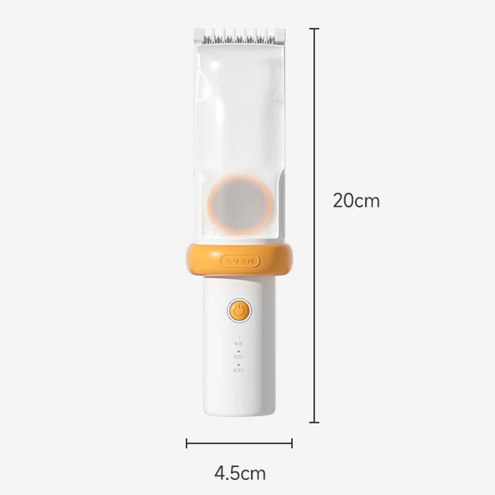 Portable Electric Baby Hair Clipper Kids Vacuum Hair Clippers Kit USB Charging Cordless Cutting Tool for Children Infant