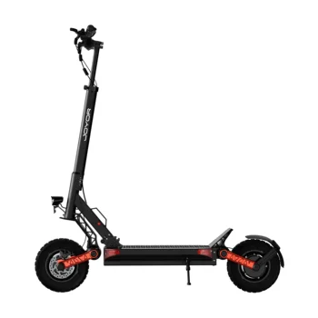 JOYOR S10-SZ Scooter elettrico 60V 18Ah Doppio motore 2000W Pneumatico da 10 pollici Escooter per adulti 65 km/h Velocità massima 70-85 km Portata Nero