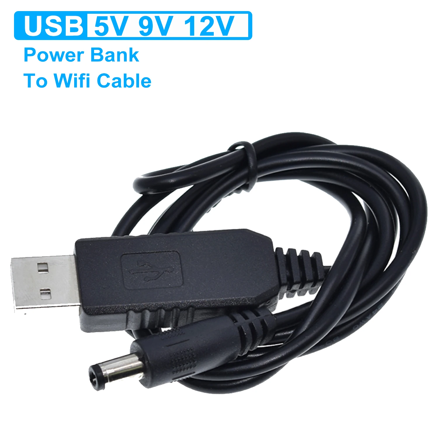 Cavo Adattatore Step-up USB 5V A 9V / 12V 1A 0.8m – Regolatore Di Tensione DC-DC
