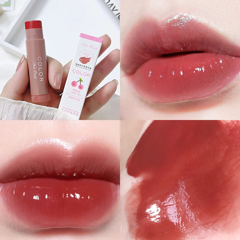 Lip Balm Moisturizing Anti- Lip Balm Easy To Carry Anti-cracking Lipstick Colored Lip Tint Makeup Lip Care Cosmetics