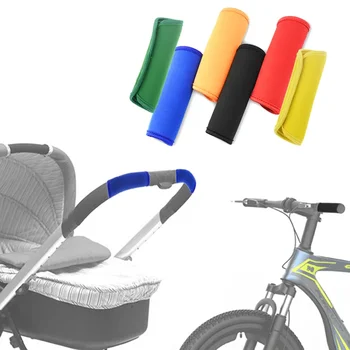 1/2pcs Baby Stroller Accessories Handle Cover Multifunction Kids Pushchair Armrest Universal Cart Protector Handlebar Sleeves 1