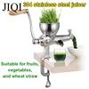 Stainless Steel Wheatgrass Juicer Auger Slow Squeezer Fruit Wheat Grass Vegetable Orange Juice Press Extractor Juicing Machine 1