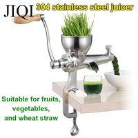 Stainless Steel Wheatgrass Juicer Auger Slow Squeezer Fruit Wheat Grass Vegetable Orange Juice Press Extractor Juicing Machine 1