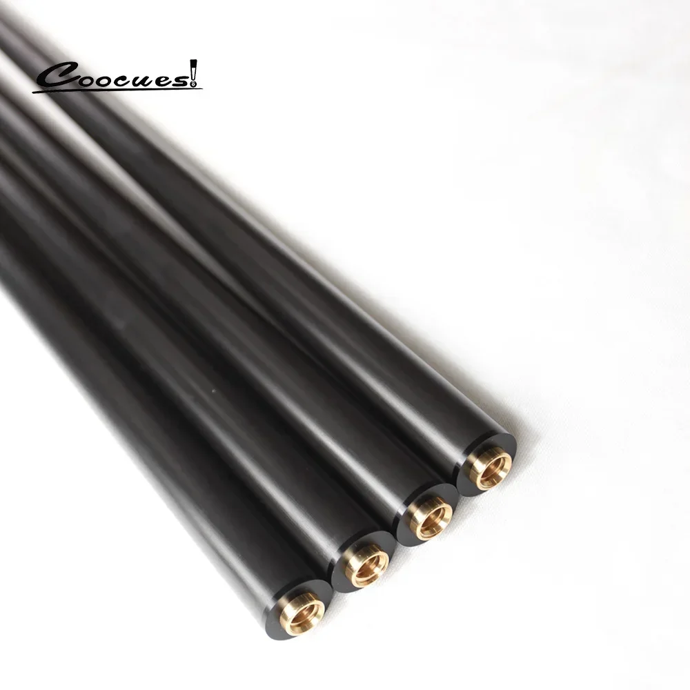 Carbon Fiber Shaft foam Black Technology Low Deflection Pool Cue Front Part for Billiard Play Break Snooker Cue Shaft