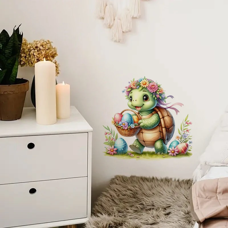 Happy Little Animals Toilet Stickers Decoration for Living Room, Wall, Bedroom, and Home Decor Car Decals Self-Adhesive