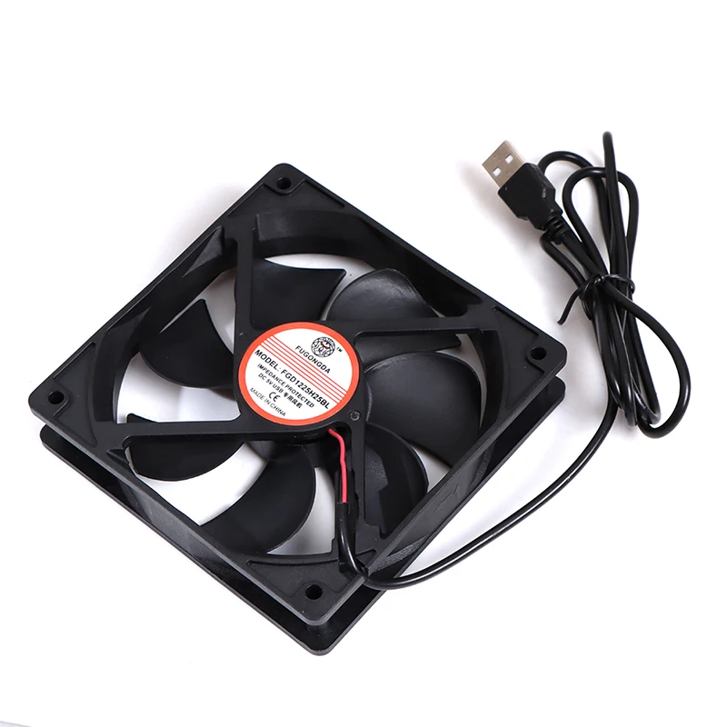 

DC 5V USB Brushless Sleeve Bearing Fen Computer PC Silent Cooler Cooling Fan Lot