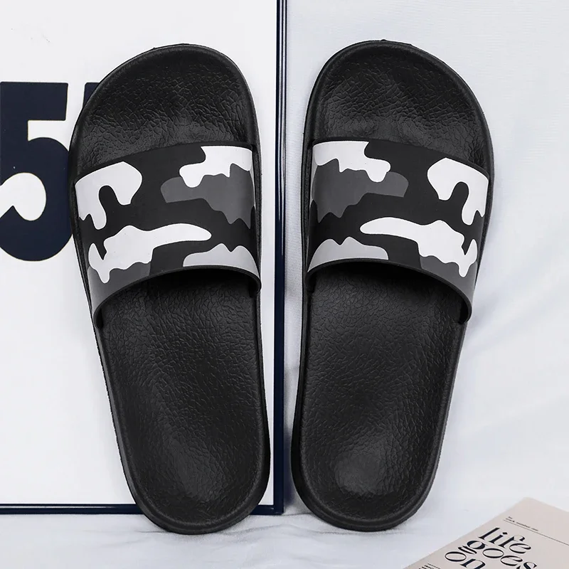 Slippers For Men Indoor Outdoor Men's Slipper Summer Man Sandal Fashion Casual Soft Non-slip Lightweight Male Footwear