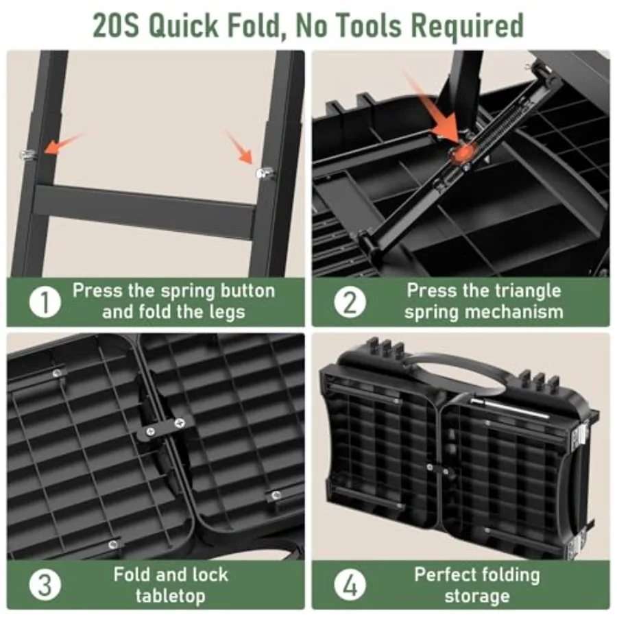 Portable Grill Stand Cart 5