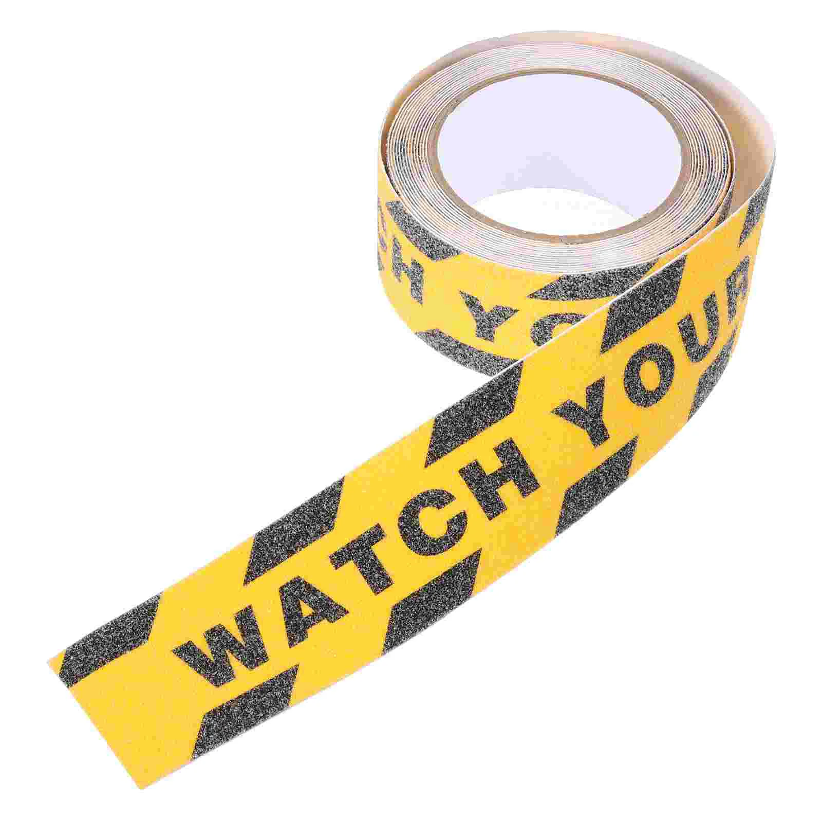 

Watch Your Step Tape Adhesive Warning Sign Non Skid Nail Sticker Non-slip Floor Decals Caution The Pet Work