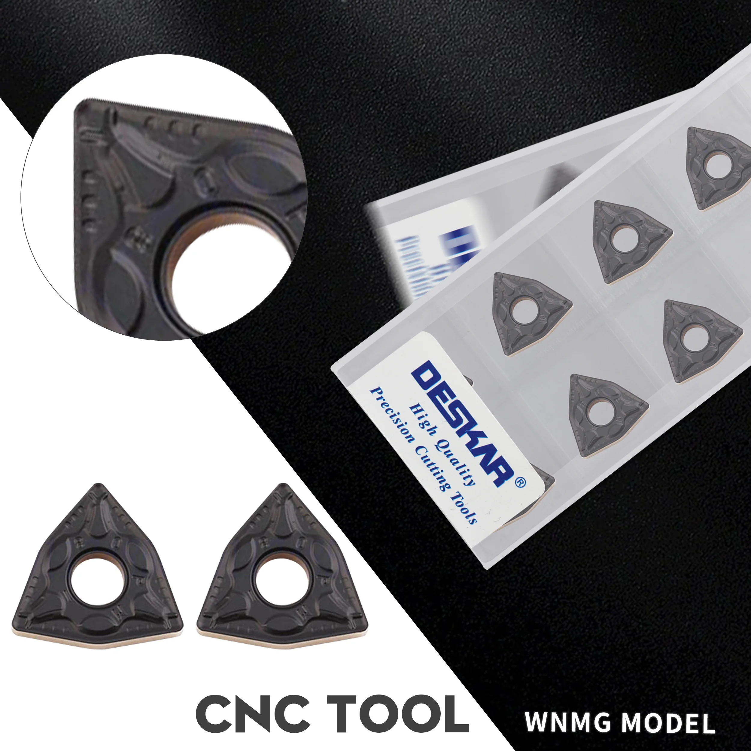 WNMG080404-PM WNMG080408-PM LF9218 CNC-Drehwerkzeuge Zweifarbig Beschichtete Klingen zur Bearbeitung von Stahlteilen Serie