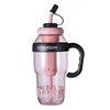 1300ML Large Capacity Plastic Water Bottle Cute Portable Children's Plastic Cup Leakproof with Straw Sports Water Cup Summer 6