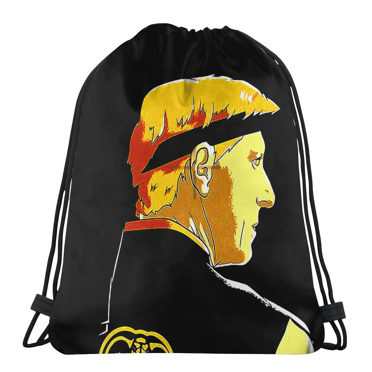 

The Way Of The Fist Cobra Kai Daniel Johnny Robby TV Series Drawstring Bags Shopping Waterproof Organize Bundle Pocket Rope Bag
