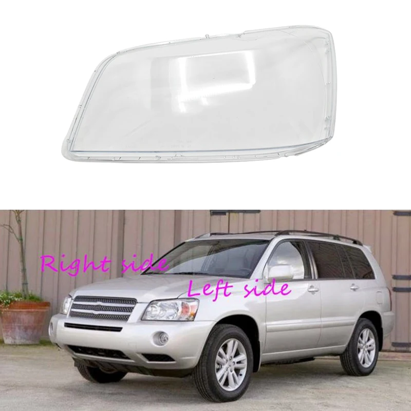 

Для Toyota Highlander 2004 2005 2006 накладка на фару Прозрачная крышка для объектива