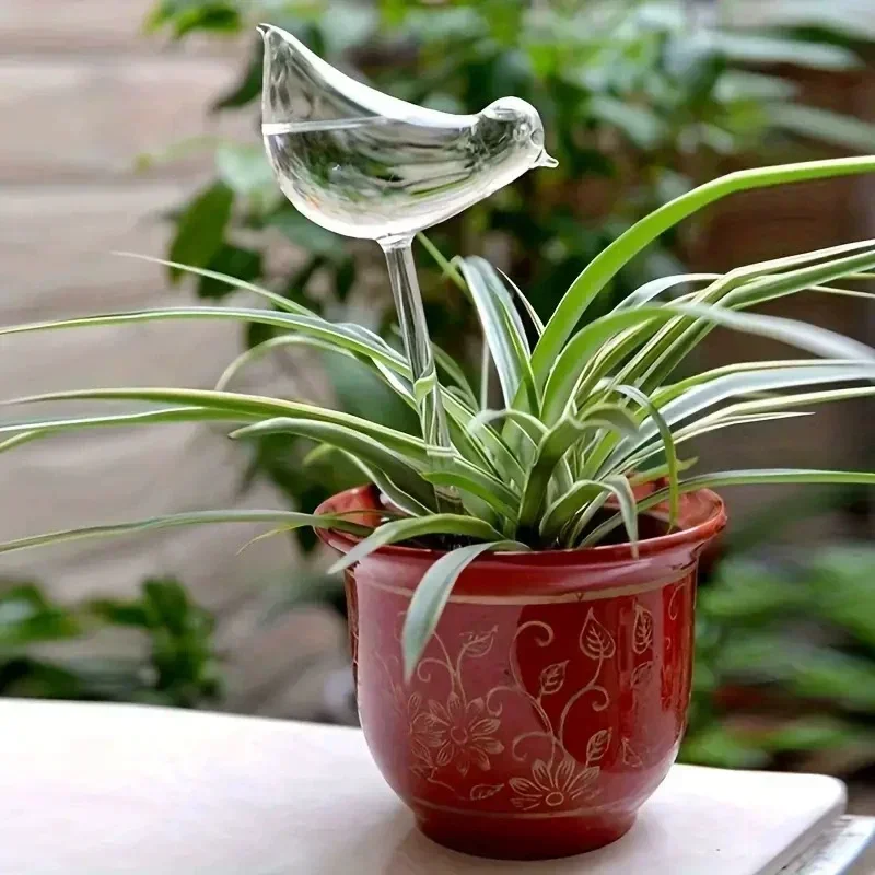 Imitation Glass Plastic Bird Automatic Water Dispenser Lazy Water Dispenser Travel Dripping Machine Lazy Circula