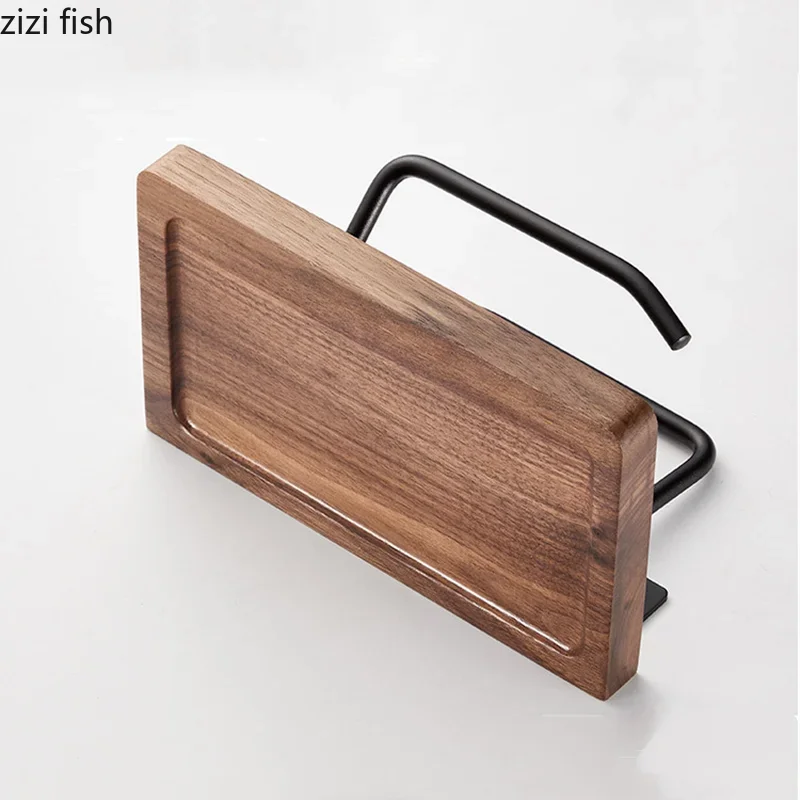 Paper Towel Tissue Toilet Paper Holder Rack Wall-mounted
