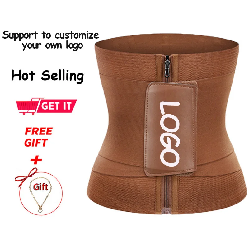 Waist Trainer Vita Trainer Per Donne, 6M Di Controllo Della Pancia Body Shaper Recupero Dopo Il Parto Benda Pancia Cinchers Wrap Per Back Surport, Palestra Dimagrante Trimmer Ab Belt (6 Metri - Foto 12