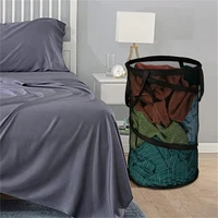 Multi High-quality Cylindrical Folding Laundry Basket Clothes Toy Household large Laundry Hamper Sundries Organizer Basket 4