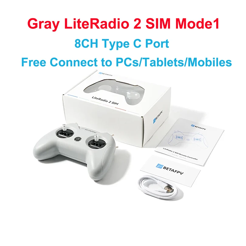 Radiocommande ELRS LiteRadio 2/3/4 pour FPV - Mode 1 ou 2