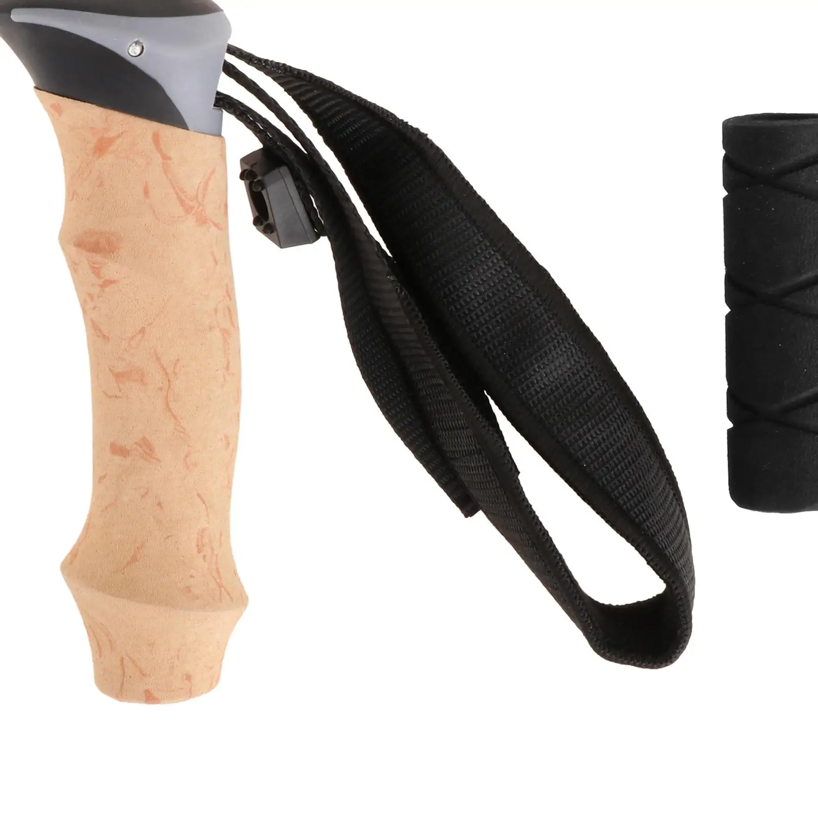 Trekking Pole Handle Lightweight with Hand Strap Attachment Converter Walking Trekking Pole Handle Lightweight with Hand Strap Attachment Converter Walking