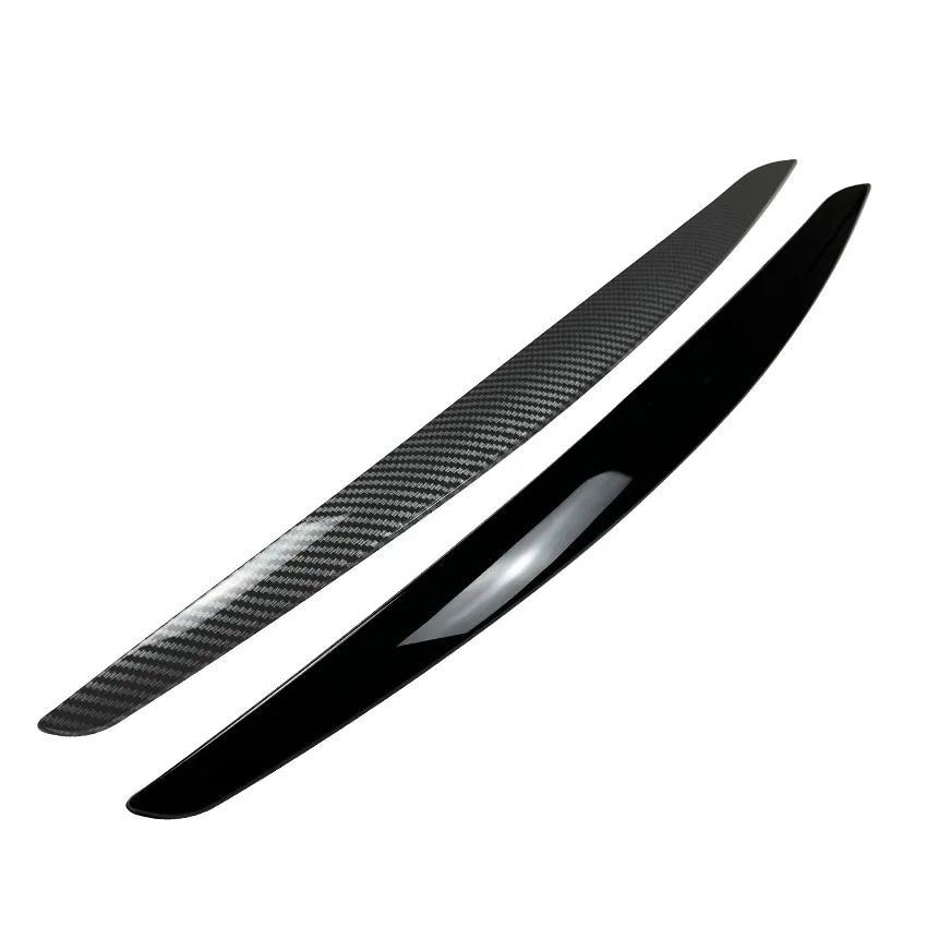 Sopracciglia Fari Per BMW Serie 3 E90 E91 - ABS Nero Lucido, 2005-2011, Per Berlina E Touring, Effetto Sportivo - Foto 11