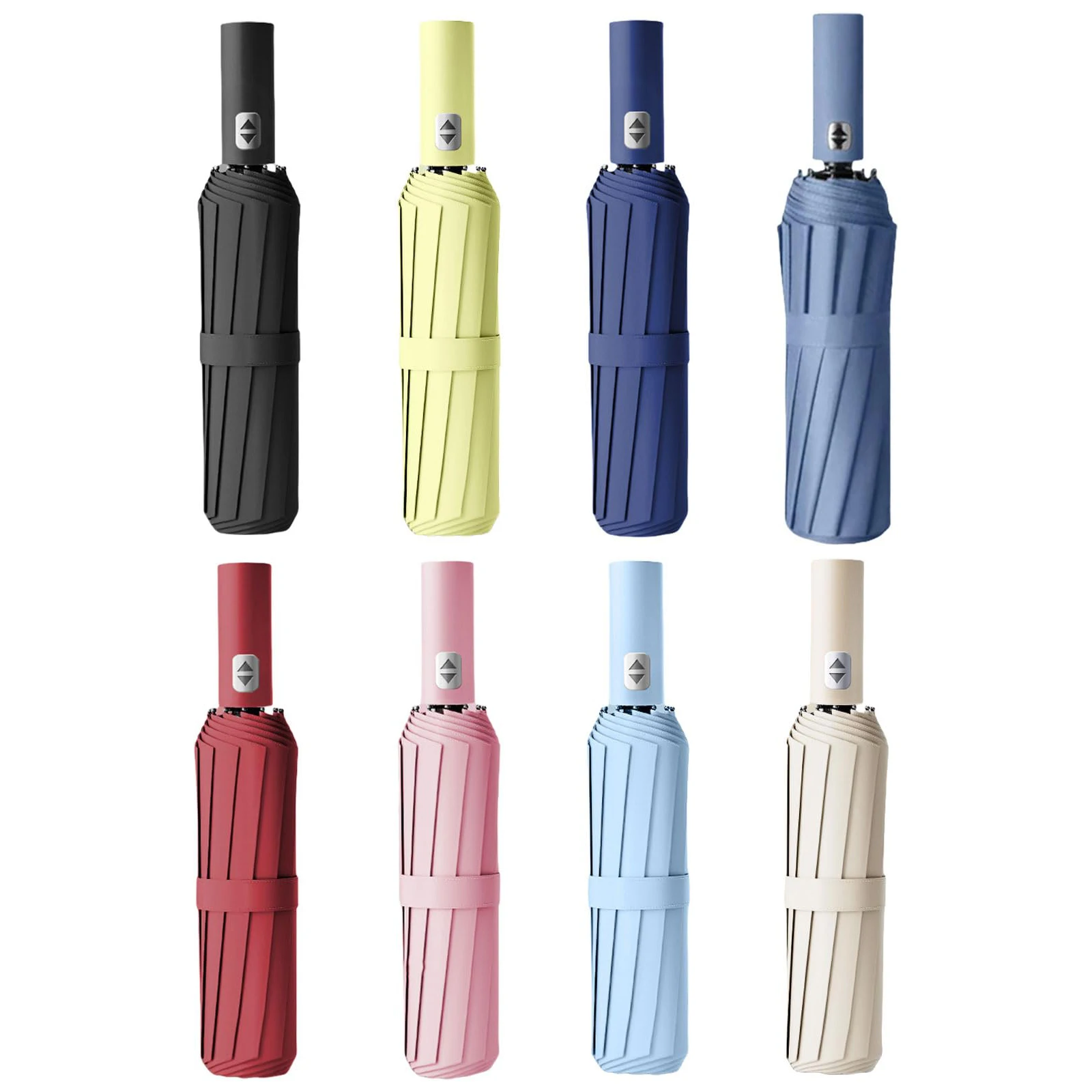12 bone automatic folding umbrella Windproof sunshade Umbrella Men's and women's Luxury Business Umbrella Sunshade 01