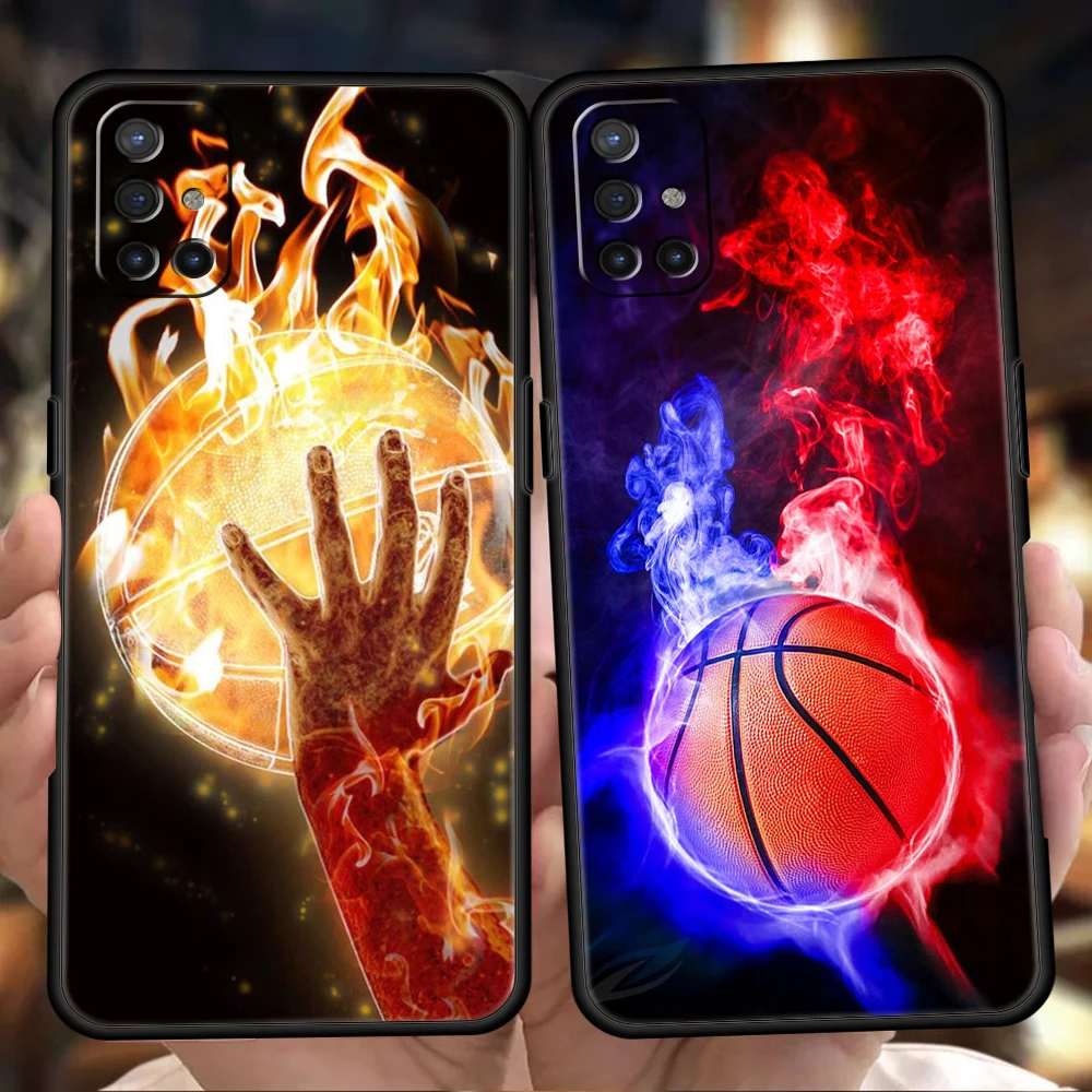 Basketball Sports Themed Silicone Phone Case Cover
