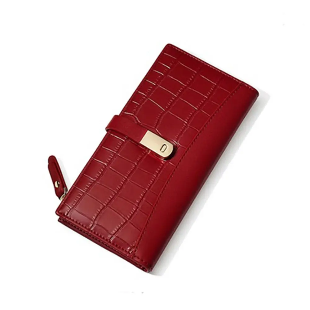 Fashion Portable Long Wallet Women Purse Large Capacity Zipper Wallet Fashion Lady Clutch Bag for women