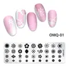 Cartoon Animals Nail Art Stamping Plates Rose Cats Butterfly Dandelion Image Printing Stencils Nail Stamp Templates Nail Tool 2