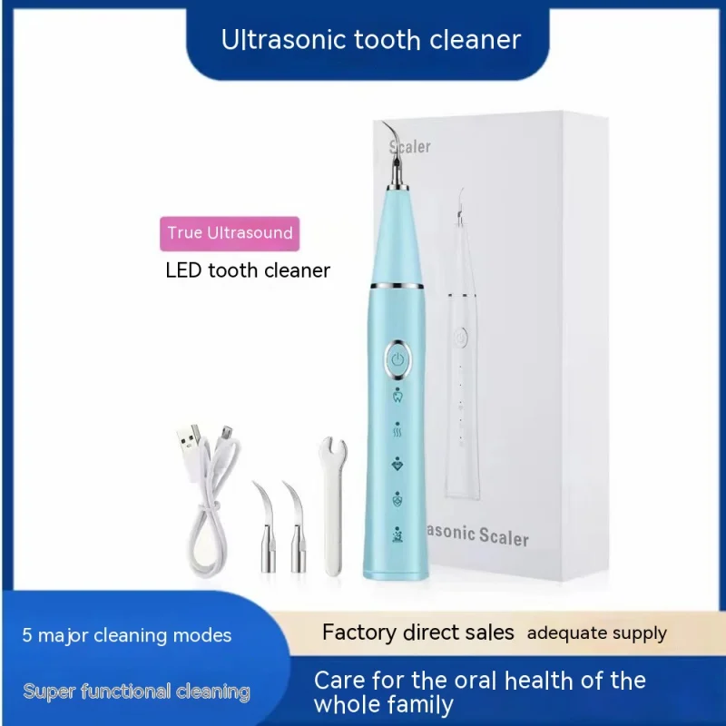 Dental Calculus Remover Ultrasonic Teeth Cleaner Home Water Toothpick Electric Teeth Cleaning Care Tool Ultrasonic