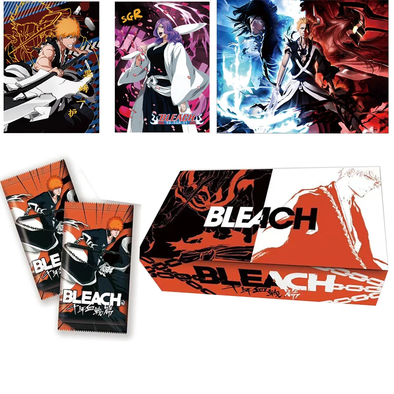 

Original Anime Characters Bleach Card TCG Card Games Card Cosplay Board Game GR HR ZR Collection Cards Toys Gift
