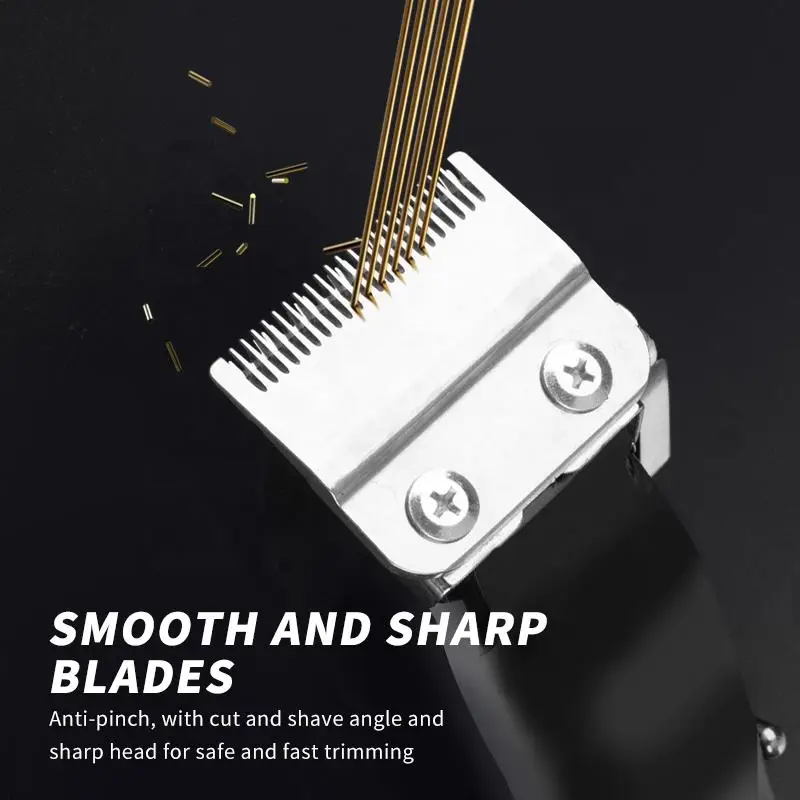 WAIKIL professional hair salon electric electric hair clipper for men's haircuts USB charging digital display cordless Barber 3