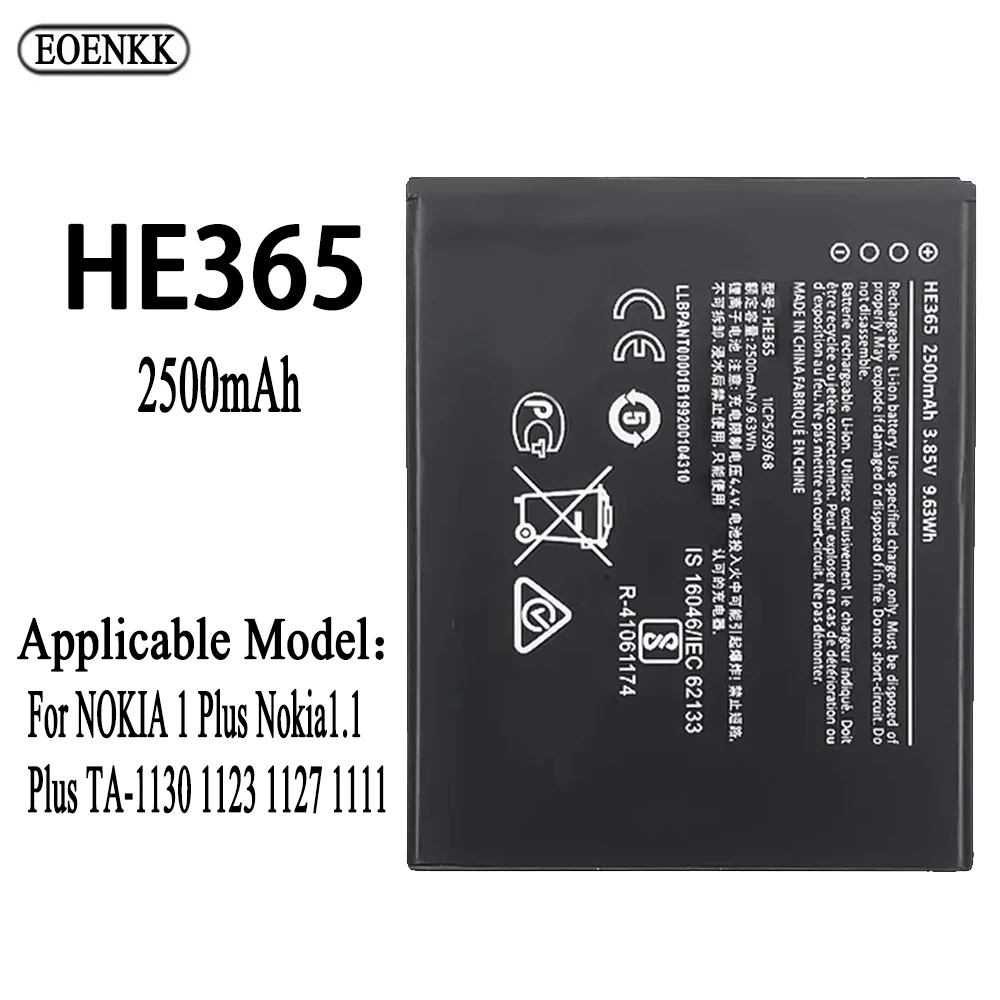 HE365 Battery For NOKIA 1 Plus Nokia1.1 Plus Repair Part Original