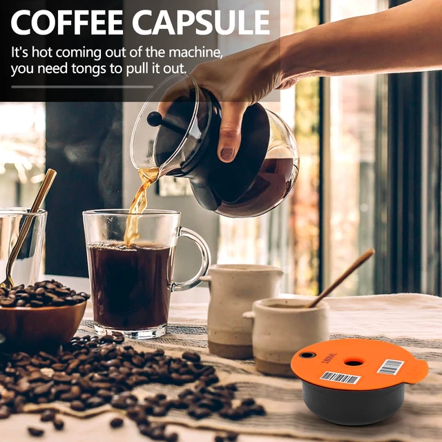 Cápsulas de café reutilizables, compatibles con máquinas Bosch Tassimo,  filtro de café rellenable, 180Ml - AliExpress