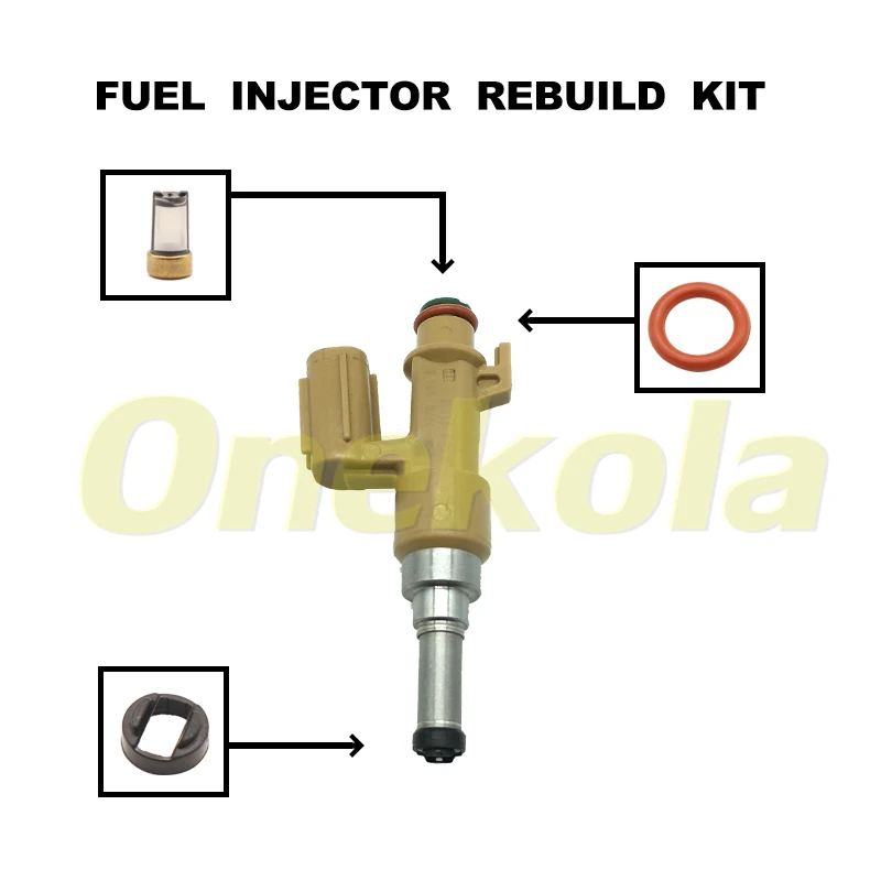 

Fuel Injector Seal O-Ring Kit Seals Filters for 8-13 Toyota Lexus 4.6L 5.7L V8 23250-0S020 23209-0S020